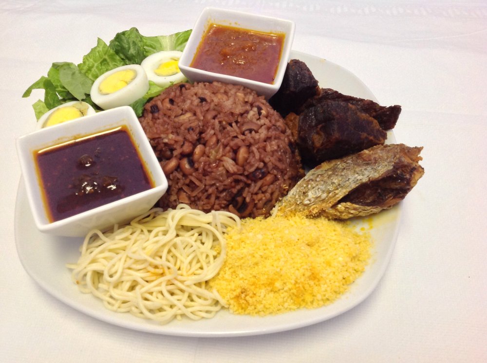 Ghanaian food - pizarea